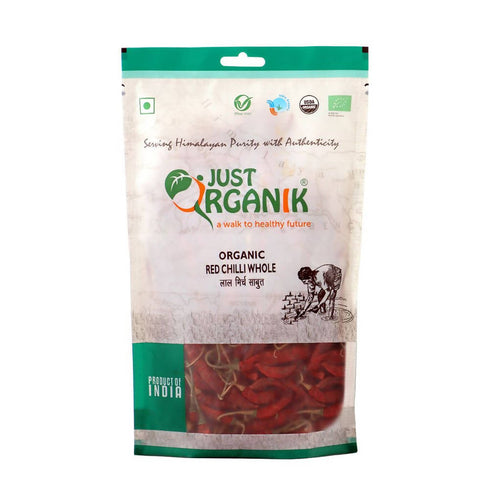 Just Organik Red Chilli Whole